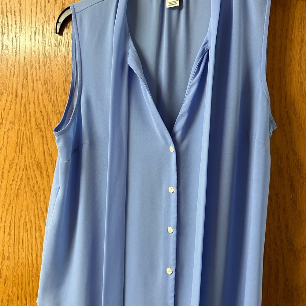 J. Crew Blue Blouse Top